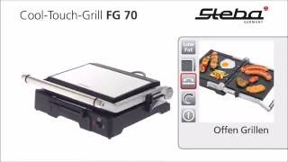 Steba CoolTouchGrill FG 70 Low Fat Grill [upl. by Ffilc814]