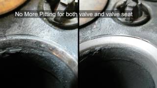 Lapping and Checking Valves EASY WAY [upl. by Eceinaj460]