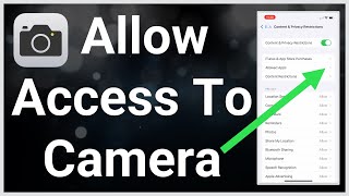 How To Fix Allow Access to Camera Missing on iPhone [upl. by Tiossem156]