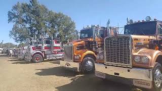 Kenworth Sar W Model Restored TheClarendon Kenworth Klassic Detroit 8v82 Australia Cummins W900 [upl. by Coke136]