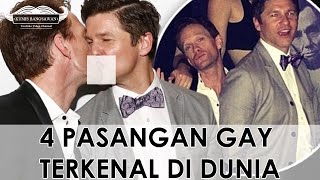 TANDATANDA KIAMAT 4 Pasangan Gay Terkenal di Dunia [upl. by Ibbetson673]