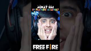 YE HAI AUKAT 😎  FREE FIRE PLAYERS misternawab ytshorts youtubeshorts shorts freefireclips [upl. by Enelyaj]