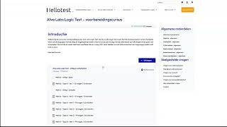 Alva Labs Logic Test Oefenen [upl. by Malcah225]