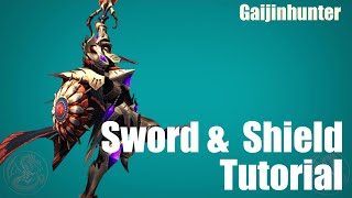 MH4GMH4U Sword and Shield Tutorial [upl. by Amalee]