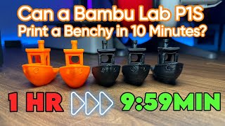 Pushing the SPEED of the Bambu Lab P1S [upl. by Albertine991]