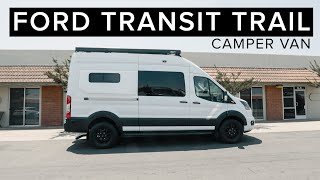 2024 FORD TRANSIT TRAIL  Camper Van Conversion Build [upl. by Nyrret]