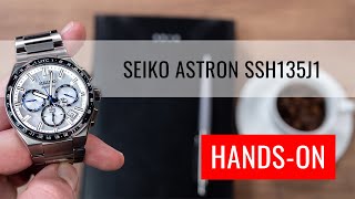 HANDSON Seiko Astron GPS Solar SSH135J1 Limited Edition 1200pcs [upl. by Dranoc557]