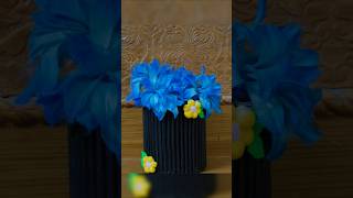 Handmade cardboard vase ✨ craftstudio diy crafty craft shorts subscribe [upl. by Pinchas]