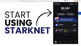 How To Generate Starknet Wallet amp Address to Receive STRK Tokens [upl. by Denby765]