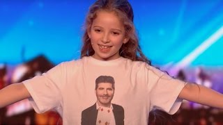 8 YO Girl Issy SHOCKS Everyone With Her Magic  Audition 2  Britains Got Talent 2017 [upl. by Avictor178]