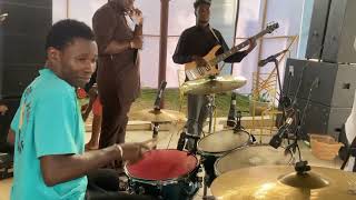 🔥🔥Extraordinary Groove by Drummer Nice switch patoranking celebrate me to Simi patoranking simi [upl. by Carmel]