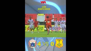 LDI 20052006  Persija quotNgamukquot di Lebak Bulus  PERSIJA 4 VS 0 PSDS Deli Serdang [upl. by Aserret90]