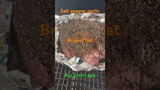 big green egg brisket flat [upl. by Winser]