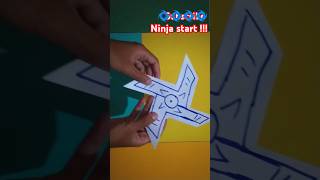 Paper Ninja Star evcraftzone shorts crafts origami papercraftdiy papertoys youtube [upl. by Moriyama]