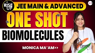 Biomolecules  Oneshot  RiseUp  JEE Main amp Advanced  jee2024 jee2025 jeeone  Monica Bedi [upl. by Jasun]