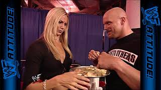 Stacy Keibler gives cookies to Stone Cold  SmackDown 2001 [upl. by Ghassan]