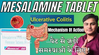 Mesalazine  Mesalamine Prolonged Release Tablets ip in Hindi  Mesacol OD Tablet Uses amp Dosages [upl. by Asik]