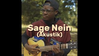 Ezé Wendtoin  SAGE NEIN AKUSTIK  Original by Konstantin Wecker [upl. by Xylia]