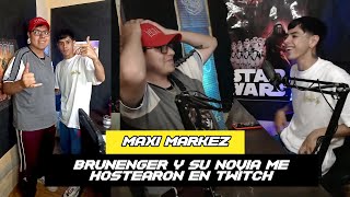 BRUNENGER Y SU NOVIA ME HOSTEARON  Podcast con Maxi Markez [upl. by Gayla]