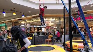 Hanes Mall Trampoline Jump [upl. by Juliann319]