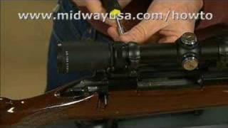 How to Boresight a Rifle Scope the Old Fashion Way  MidwayUSA Gunsmithing [upl. by Etterual]