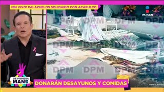 En vivo Roberto Palazuelos Así quedó su casa en Acapulco  De Primera Mano [upl. by Hadeehuat]