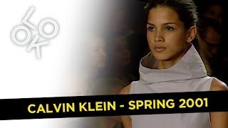 Fashion Flashback Calvin Klein Spring 2001 [upl. by Marisa292]