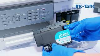 LC 406How to replace the LC 406 compatible ink cartridge [upl. by Louis]