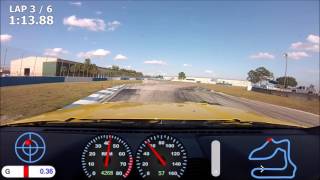 Sebring Turn By Turn [upl. by Dnalro75]