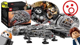 OUR THOUGHTS ON THE LEGO STAR WARS UCS 75192 MILLENNIUM FALCON [upl. by Bertelli255]