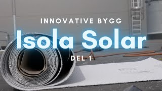 Innovative bygg  Bifacial Solcellepaneler på Revac del 1 [upl. by Ahsienom]