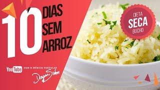 10 DIAS sem ARROZ Topa Dieta seca bucho  Dr Dayan Siebra [upl. by Jazmin]