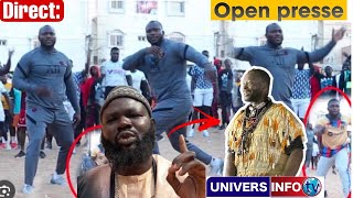 🔴En Direct  Open presse Modou LoSortie spectaculaire de Modou LoMystique Sa Touba bou doywar😱 [upl. by Camroc]