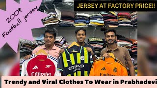 Jersey Start200₹ Mumbai biggest Best Shopping PlacesFootball Jerseysattractofflcial04 [upl. by Clarey480]