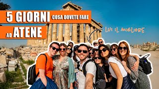 Cosa Dovete vedere ad Atene in 5 giorni atene travel trip [upl. by Ecnerwal55]