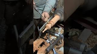 Wood turnings woodturning3d automobile viralvideos wood woodworking [upl. by Edmanda]