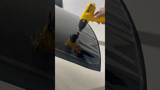 How to Shrink Rear Window Tint on a Sedan Car [upl. by Alyt]