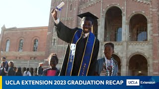 UCLA Extension 2023 Certificate Graduation Recap [upl. by Ylrebmek190]