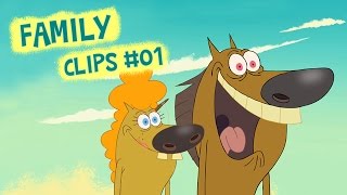 Zig amp Sharko  Family Clips1  HD [upl. by Berner439]