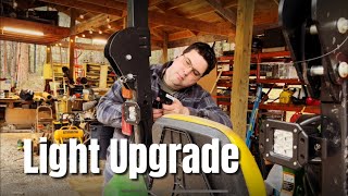 Lighting Upgrade  3025E John Deere  Maintenance Items [upl. by Reh]