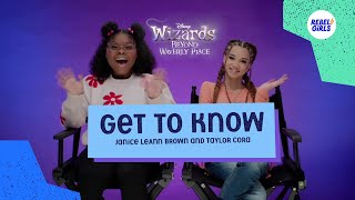 Get to Know Janice LeAnn Brown amp Talor Cora  Wizards Beyond Waverly Place [upl. by Harima614]