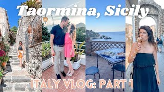 Italy Vlog Part 1  Taormina Sicily [upl. by Lamiv380]