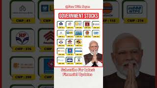 Government Sector Stocks  Share Market  shorts stockmarket finance [upl. by Yousuf]