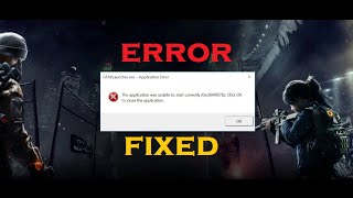 How to Fix Error 0xc00007b in Windows 108187 Best Method 100 Solved [upl. by Carew]