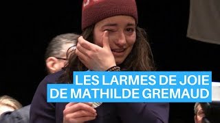 Les larmes de joie de Mathilde Gremaud [upl. by Emmery]