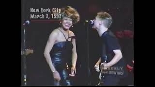 Sting Bryan Adams amp Tina Turner Perform at Rainforest Benefit Carnegie Hall  March 9 1993 [upl. by Hentrich]