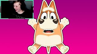 Reacting to Bingo Ruins Everything Bluey YTP By Roscoe McGillicuddy [upl. by Eimot383]