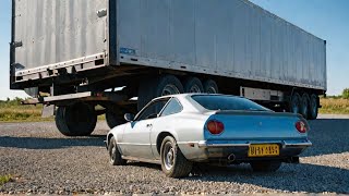 CAN a Car REALLY Fit Under a Trailer and SURVIVE bmng [upl. by Takara911]