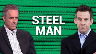 How To Steel Man An Opposing Argument feat Sam Harris and Jordan Peterson [upl. by Birchard]