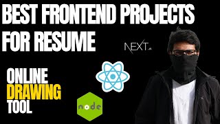 Online Drawing Tool Using NextJs And NodeJs  Best Frontend Projects For Resume 🔥 [upl. by Atibat]